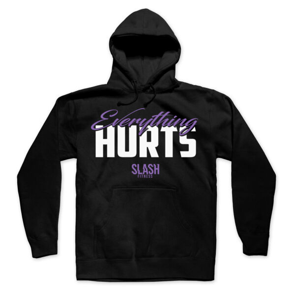 EVERYTHING HURTS - HOODIE - $G19WR4$ Thumbnail